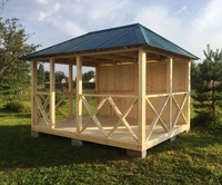 Альтанка з дерева. Деревянная беседка. Альтанка.  - <ro>Изображение</ro><ru>Изображение</ru> #7, <ru>Объявление</ru> #1592124