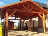 Навес из дерева. Шатер деревянный. Терраса из дерева. Веранда - <ro>Изображение</ro><ru>Изображение</ru> #3, <ru>Объявление</ru> #1592136