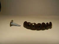 Саморез пресшайба окрашенные для крепления профнастила. - <ro>Изображение</ro><ru>Изображение</ru> #1, <ru>Объявление</ru> #1658788