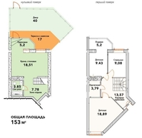 Двухуровневая квартира с ремонтом и мебелью Петровский квартал - <ro>Изображение</ro><ru>Изображение</ru> #2, <ru>Объявление</ru> #1661515
