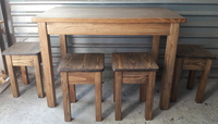Стол и табурет с натурального дерева. - <ro>Изображение</ro><ru>Изображение</ru> #2, <ru>Объявление</ru> #1686294