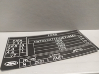 Восстановление и изготовление наклеек, табличек, железа с VIN (ВИН) Кодом  - <ro>Изображение</ro><ru>Изображение</ru> #1, <ru>Объявление</ru> #1690079