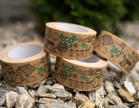 Екологически чистый бумажный скотч 48 мм х 50 м BIO, Viskom - <ro>Изображение</ro><ru>Изображение</ru> #1, <ru>Объявление</ru> #1702990