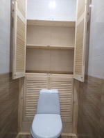 шкаф в туалет с закрытыем стояковых труб  - <ro>Изображение</ro><ru>Изображение</ru> #8, <ru>Объявление</ru> #1511173