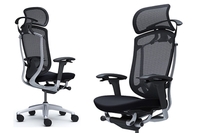 Кресло OKAMURA CONTESSA SECONDA с Серебряной Алюминиевой Рамой, Сиденьем из Черн - <ro>Изображение</ro><ru>Изображение</ru> #1, <ru>Объявление</ru> #1721554