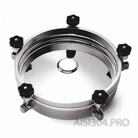 Люк нержавеющий под давление Dn 400 AISI 304 круглый - <ro>Изображение</ro><ru>Изображение</ru> #1, <ru>Объявление</ru> #1722479