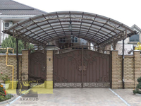 Навесы и козырьки от производителя Козырьки и навесы с поликарбонатом.  - <ro>Изображение</ro><ru>Изображение</ru> #1, <ru>Объявление</ru> #1726744