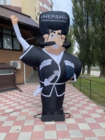 Зовнішня реклама ресторану Надувний чоловічок грузин - <ro>Изображение</ro><ru>Изображение</ru> #1, <ru>Объявление</ru> #1727765