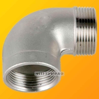 Отвод нержавеющий с наружной резьбой Ду 15 AISI 304 | TRiNOX - <ro>Изображение</ro><ru>Изображение</ru> #1, <ru>Объявление</ru> #1731411