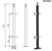 Балясина металева (стійка) огородження ч/м HR4022 - <ro>Изображение</ro><ru>Изображение</ru> #1, <ru>Объявление</ru> #1731226
