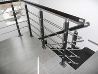 Поручень ПВХ (PVC) черный овальный - <ro>Изображение</ro><ru>Изображение</ru> #4, <ru>Объявление</ru> #1731228