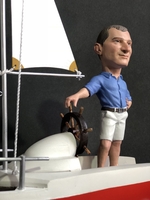 Заказать шаржевую статуэтку. Шаржевая статуэтка Под парусом - <ro>Изображение</ro><ru>Изображение</ru> #3, <ru>Объявление</ru> #1732334