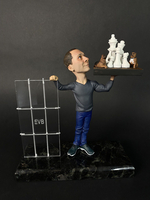 Шаржевая статуэтка эксклюзивный подарок по фото, шаржевых статуэток на заказ. - <ro>Изображение</ro><ru>Изображение</ru> #4, <ru>Объявление</ru> #1733776