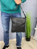 Шкіряна сумка Flash Up черний - <ro>Изображение</ro><ru>Изображение</ru> #1, <ru>Объявление</ru> #1735533