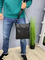 Шкіряна сумка Flash Up черний - <ro>Изображение</ro><ru>Изображение</ru> #8, <ru>Объявление</ru> #1735533