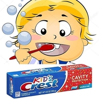 Детская зубная паста Crest Kid’s Cavity Sparkle Fun -130грамм-USA - <ro>Изображение</ro><ru>Изображение</ru> #6, <ru>Объявление</ru> #738220