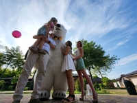 Білий Вітальний Ведмедик Київ та Київська область 800 грн + дорога.							 - <ro>Изображение</ro><ru>Изображение</ru> #7, <ru>Объявление</ru> #1739082