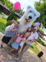 Білий Вітальний Ведмедик Київ та Київська область 800 грн + дорога.							 - <ro>Изображение</ro><ru>Изображение</ru> #10, <ru>Объявление</ru> #1739082