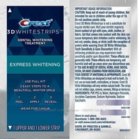 Экспресс отбеливание зубов Crest 3D White Whitestrips 1 Hour Express - <ro>Изображение</ro><ru>Изображение</ru> #1, <ru>Объявление</ru> #793803