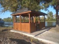 Альтанка з дерева. Деревянная беседка. Альтанка.  - <ro>Изображение</ro><ru>Изображение</ru> #9, <ru>Объявление</ru> #1592124