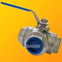 Кран нержавеющий трехходовой Ду 15 AISI 304  TRiNOX - <ro>Изображение</ro><ru>Изображение</ru> #1, <ru>Объявление</ru> #1742566