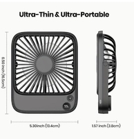 Портативний акумуляторний вентилятор, час роботи 10 годин - <ro>Изображение</ro><ru>Изображение</ru> #5, <ru>Объявление</ru> #1747505