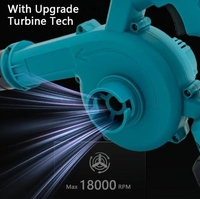 Бездротовий пилосос та повітродувка з двома акумуляторами 1300 мАг  - <ro>Изображение</ro><ru>Изображение</ru> #4, <ru>Объявление</ru> #1751563