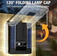 Набір з двох сонячних LED ліхтарів з датчиком руху, 3 режими освітлення - <ro>Изображение</ro><ru>Изображение</ru> #6, <ru>Объявление</ru> #1751565