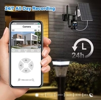 Сонячна Wi-Fi камера безпеки 1080p з кольоровим нічним баченням, прожектором - <ro>Изображение</ro><ru>Изображение</ru> #8, <ru>Объявление</ru> #1751562