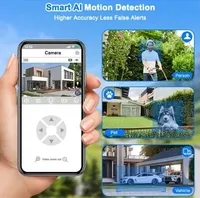 Сонячна Wi-Fi камера безпеки 1080p з кольоровим нічним баченням, прожектором - <ro>Изображение</ro><ru>Изображение</ru> #9, <ru>Объявление</ru> #1751562