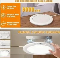 Розумний LED світильник з пультом, датчиком руху, акум 8000мА·год - <ro>Изображение</ro><ru>Изображение</ru> #4, <ru>Объявление</ru> #1752026