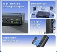 DC-UPS 36Вт DC1036L Джерело безперебійного живлення 5В 9В 12В 24В для роутера - <ro>Изображение</ro><ru>Изображение</ru> #7, <ru>Объявление</ru> #1747960