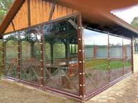 Прозрачные ПВХ шторы для беседок , веранд и террас от Велес - <ro>Изображение</ro><ru>Изображение</ru> #3, <ru>Объявление</ru> #1753072