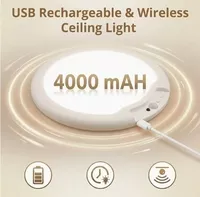 Акумуляторний LED-світильник з датчиком руху 4000 мА·год, пульт ДК, 3 кольори св - <ro>Изображение</ro><ru>Изображение</ru> #3, <ru>Объявление</ru> #1754621