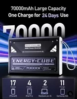 Портативний зовнішній акумулятор MOVESPEED Z70Pro 70000mAh Power Bank із швидкою - <ro>Изображение</ro><ru>Изображение</ru> #1, <ru>Объявление</ru> #1754625