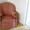 Кресло-кровать терракотового цвета