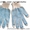 Рабочие перчатки хб с ПВХ Эконом цена 8, 50 руб белые 10 кл вязки 3 нити оптом #548557