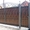 Ворота,  калитки,  заборы из черного металла,  с коваными элементами #529950