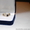 Продам мужской перстень из белого золота с черным бриллиантом #568628