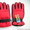 Мужские перчатки Marlboro (с наружи красные,  а на ладони чёрные). Новые,  