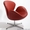 Кресла Swan черный, красный, белый кожзам для дома, кафе, баров - <ro>Изображение</ro><ru>Изображение</ru> #3, <ru>Объявление</ru> #1129611