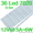 Светодиодная Led полоса лента алюминиевая 0, 5 метра 36 светодиодов 5630,  7020