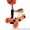 Музыкальный самокат Scooter Micro Mini оранжевый