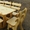 Стол з дерева. Дерев'яний стул. Комплект мебели для дачи.Садовый набор из дерева #1469311