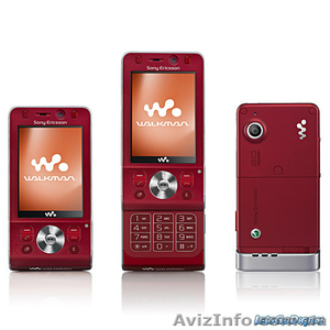 Sony Ericsson w 910i красный - <ro>Изображение</ro><ru>Изображение</ru> #1, <ru>Объявление</ru> #29821