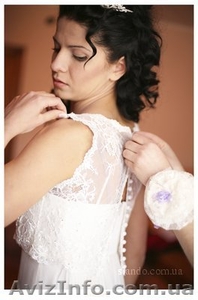 Свадебное платье ручной работы из 100% шелка - <ro>Изображение</ro><ru>Изображение</ru> #2, <ru>Объявление</ru> #42295