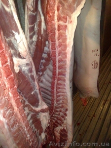 Продам мясо свинины в полу-тушах охлажденное на крюках - <ro>Изображение</ro><ru>Изображение</ru> #1, <ru>Объявление</ru> #47451