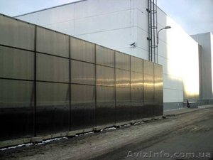 Заборы, Шумозащитные заборы из поликарбоната - <ro>Изображение</ro><ru>Изображение</ru> #3, <ru>Объявление</ru> #52016