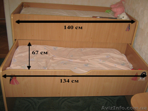 трёх ярусная кровать - <ro>Изображение</ro><ru>Изображение</ru> #1, <ru>Объявление</ru> #56515