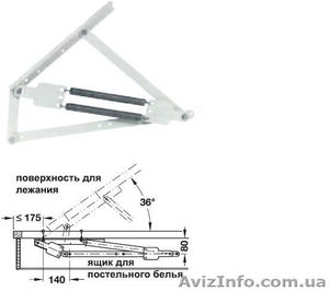 Продам подъемный механизм для кроватных решеток - <ro>Изображение</ro><ru>Изображение</ru> #1, <ru>Объявление</ru> #59278